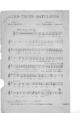 download the accordion score Les trois bateliers in PDF format