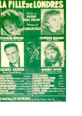 télécharger la partition d'accordéon La fille de Londres (Fox) au format PDF