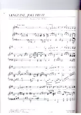 download the accordion score Sanguine joli fruit in PDF format
