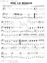 download the accordion score Fou le Boogie in PDF format