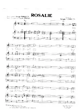 descargar la partitura para acordeón Rosalie en formato PDF