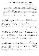 download the accordion score L'entrée du Matador (Paso Doble) in PDF format