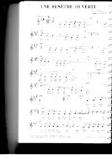 scarica la spartito per fisarmonica Une fenêtre ouverte (Bossa Nova) in formato PDF