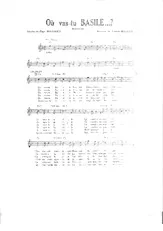 download the accordion score Où vas tu Basile (Marche) in PDF format