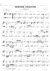 download the accordion score Sérénade Argentine (Amparito) (Si vous passez par là) in PDF format