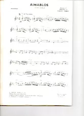 download the accordion score Aimablos (Paso Doble) in PDF format