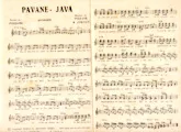 download the accordion score Pavane Java in PDF format