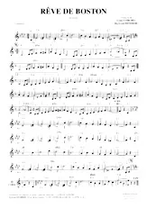 descargar la partitura para acordeón Rêve de Boston en formato PDF