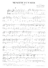 descargar la partitura para acordeón Musette d'un soir (Valse) en formato PDF