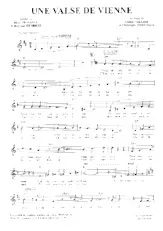descargar la partitura para acordeón Une valse de Vienne en formato PDF
