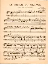 scarica la spartito per fisarmonica Le merle du village (Polka) in formato PDF