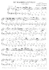 download the accordion score De Madrid à Séville (Paso Doble) in PDF format