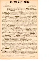 télécharger la partition d'accordéon Soir de bal (Tango Chanté) au format PDF