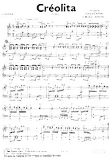 descargar la partitura para acordeón Créolita (Samba) en formato PDF