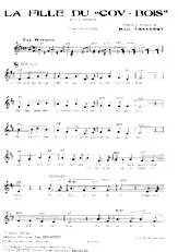 télécharger la partition d'accordéon La fille du Cov Bois (Chant : Annie Cordy) (Fox Western) au format PDF