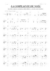 descargar la partitura para acordeón La complainte de Noël (Samba Marche) en formato PDF