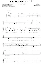 download the accordion score L'intranquillité in PDF format