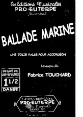 télécharger la partition d'accordéon Ballade Marine (Valse) au format PDF