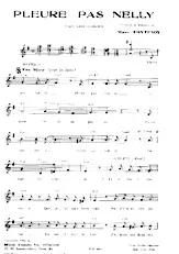 télécharger la partition d'accordéon Pleure pas Nelly (Chant : Eddie Constantine) (Fox Slow) au format PDF