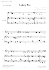 télécharger la partition d'accordéon La java bleue (Duo Accordéons) (De Vincent Scotto) au format PDF