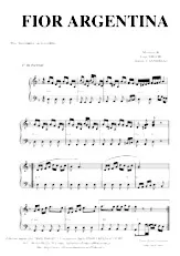 descargar la partitura para acordeón Fior Argentina (Tango) en formato PDF