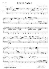 descargar la partitura para acordeón Tango Piazzo en formato PDF