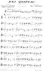 télécharger la partition d'accordéon Joli Chapeau (Chant : André Claveau) (Samba Lente) au format PDF