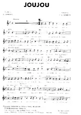 descargar la partitura para acordeón Joujou en formato PDF