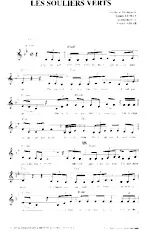 download the accordion score Les souliers verts in PDF format
