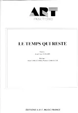 download the accordion score Le temps qui reste in PDF format