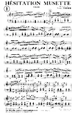 télécharger la partition d'accordéon Hésitation Musette (Valse) au format PDF
