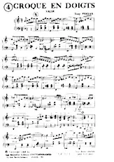 descargar la partitura para acordeón Croque en doigts (Valse) en formato PDF
