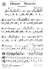 download the accordion score Départ Musette (Carambouille) (Valse) in PDF format