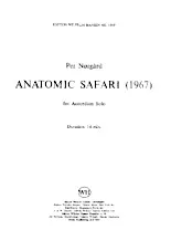 télécharger la partition d'accordéon Anatomic Safari (For accordion solo) au format PDF
