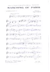 scarica la spartito per fisarmonica Marching of Paris (Marche Américaine) in formato PDF