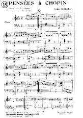 télécharger la partition d'accordéon Pensées à Chopin (Valse) au format PDF