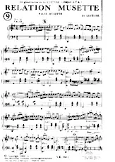 descargar la partitura para acordeón Relation Musette (Valse Musette) en formato PDF