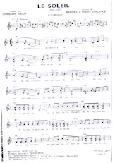 download the accordion score Le soleil (Boléro) in PDF format