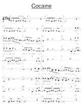 download the accordion score Cocaïne in PDF format