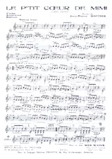download the accordion score Le p'tit cœur de mimi in PDF format