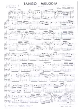 descargar la partitura para acordeón Tango mélodia en formato PDF