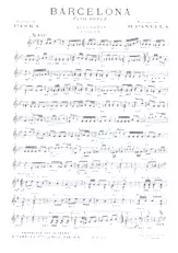 scarica la spartito per fisarmonica Barcelona (Paso Doble) in formato PDF