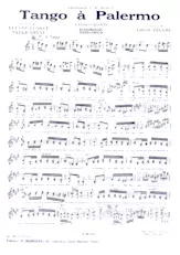 descargar la partitura para acordeón Tango à Palermo en formato PDF