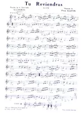 download the accordion score Tu reviendras (Slow) in PDF format
