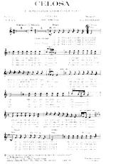 télécharger la partition d'accordéon Celosa (Si je pouvais n'avoir plus d' yeux) (Chant : Berthe Sylva) (Habanera) au format PDF