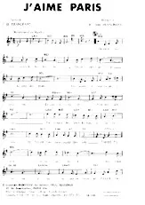 scarica la spartito per fisarmonica J'aime Paris (Marche) in formato PDF
