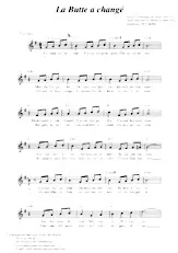 scarica la spartito per fisarmonica La butte a changé (Valse) in formato PDF