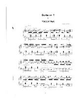 download the accordion score Suita n°1 (Toccatina) in PDF format