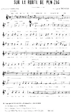 download the accordion score Sur la route de Pen Zac (Chanson Bretonne) in PDF format