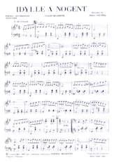 télécharger la partition d'accordéon Idylle à Nogent (Valse Musette) au format PDF